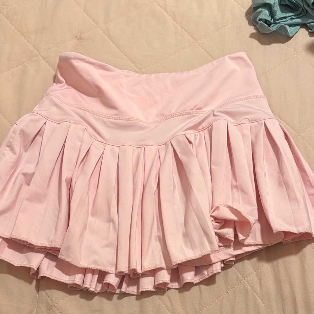 Chic Pink Women's Skater Skirt